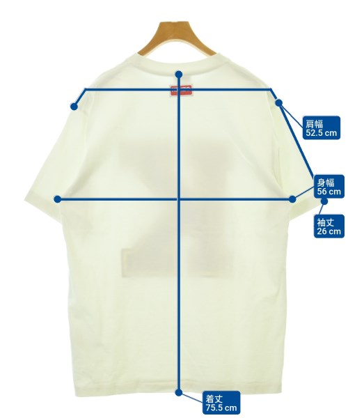 KENZO（ケンゾー）Tシャツ・カットソー 白 サイズ:M メンズ/2200680080035