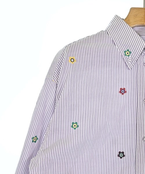 KENZO（ケンゾー）シャツワンピース 紫 サイズ:36(XS位) レディース/2200681115019