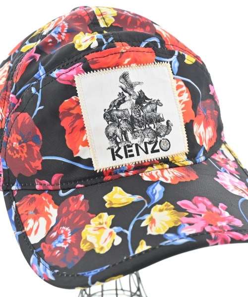 KENZO（ケンゾー）キャップ 黒 サイズ:U レディース/2200694179053