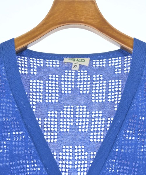 KENZO（ケンゾー）カーディガン 青 サイズ:XS レディース/2200693187035