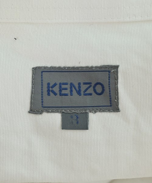 KENZO（ケンゾー）カジュアルシャツ 白 サイズ:3(L位) メンズ/2200695352097