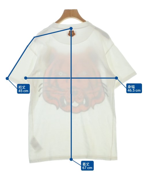 KENZO（ケンゾー）Tシャツ・カットソー 白 サイズ:XXS レディース/2200692824016