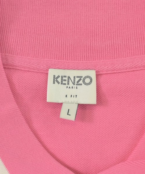 KENZO（ケンゾー）ポロシャツ ピンク サイズ:L メンズ/2200699594134