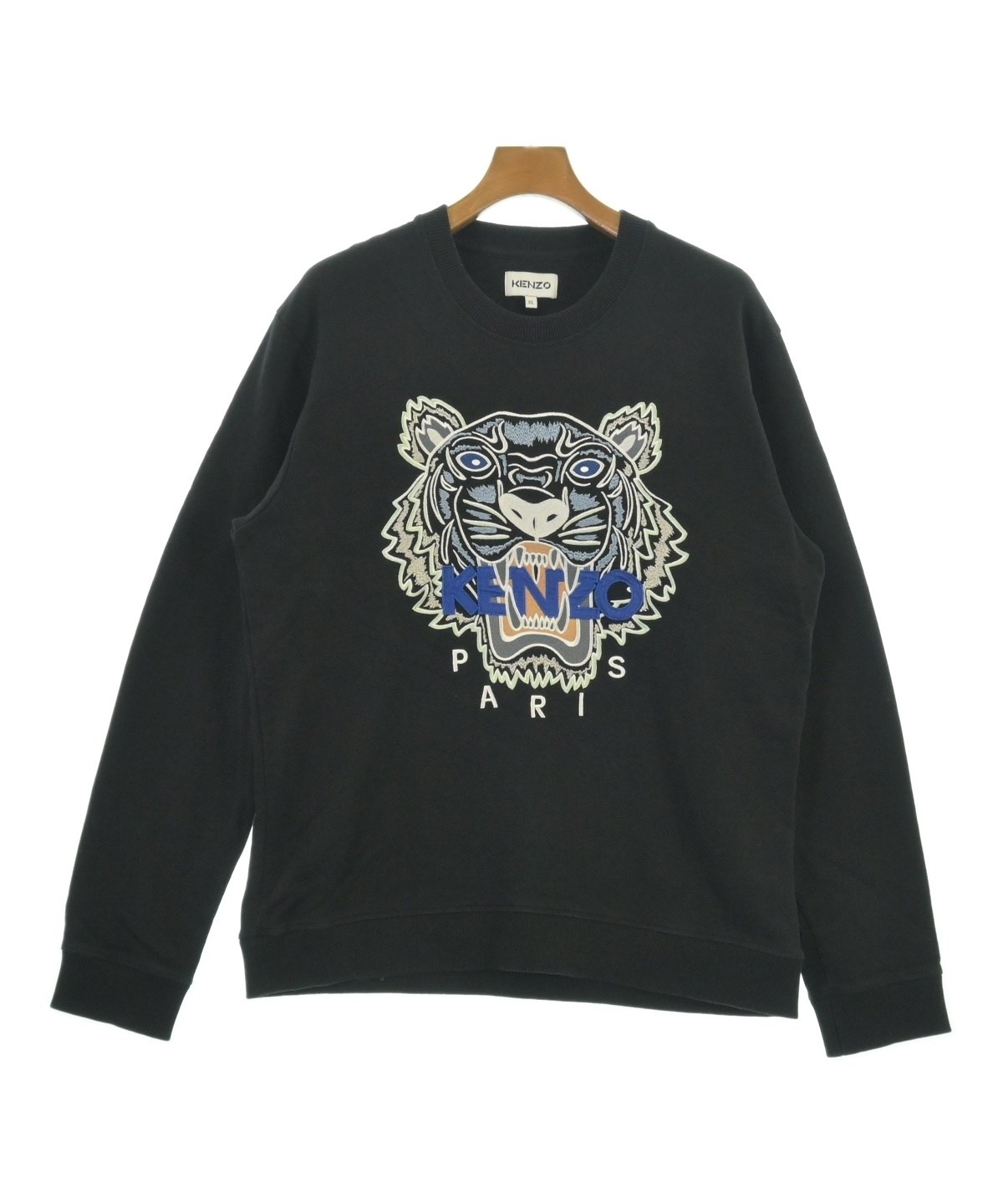 KENZO スウェット Lサイズ KENZO（ケンゾー）スウェット 黒 サイズ:XL メンズ/2200700092062