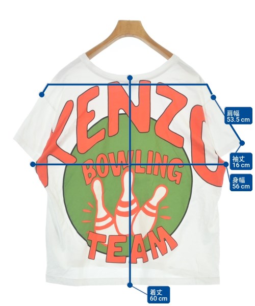 KENZO（ケンゾー）Tシャツ・カットソー 白 サイズ:S メンズ/2200701456030