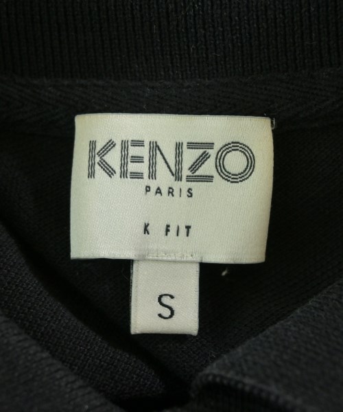 KENZO（ケンゾー）ポロシャツ 黒 サイズ:S メンズ/2200656172108