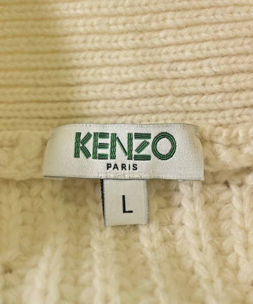KENZO（ケンゾー）カーディガン 白 サイズ:L レディース/2200654354117
