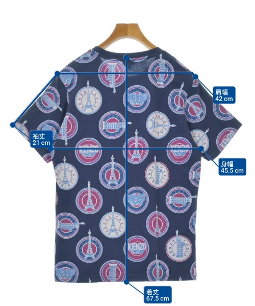 KENZO（ケンゾー）Tシャツ・カットソー 紺 サイズ:M メンズ/2200660205045