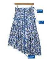 KENZO（ケンゾー）ロング・マキシ丈スカート 青 サイズ:34(XS位) レディース/2200656134076