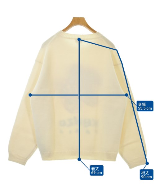 KENZO（ケンゾー）ニット・セーター 白 サイズ:L メンズ/2200662213017