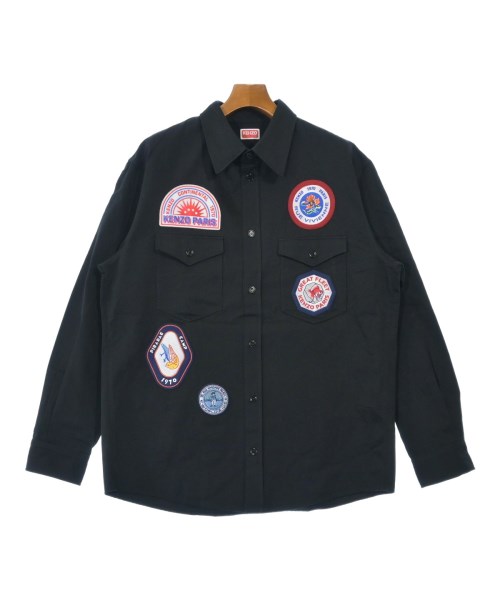 KENZO(ケンゾー)カジュアルシャツ 黒 サイズ:41(XL位)/2200646309019