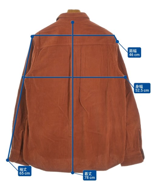 KENZO（ケンゾー）カジュアルシャツ オレンジ サイズ:39(L位) メンズ/2200646623054