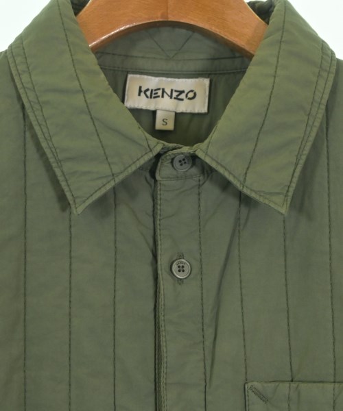 KENZO（ケンゾー）カジュアルシャツ カーキ サイズ:S メンズ/2200646623061