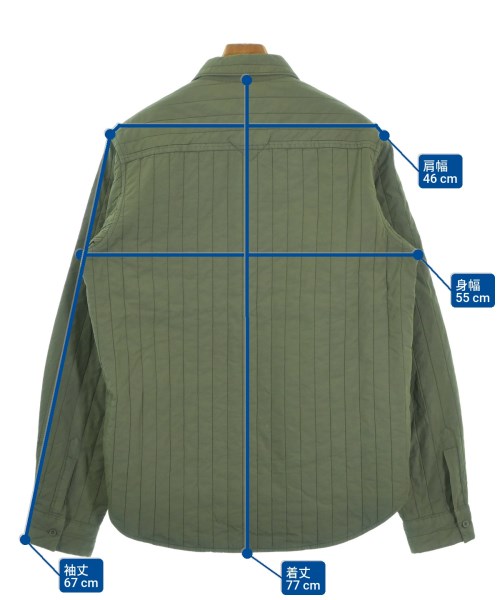 KENZO（ケンゾー）カジュアルシャツ カーキ サイズ:S メンズ/2200646623061