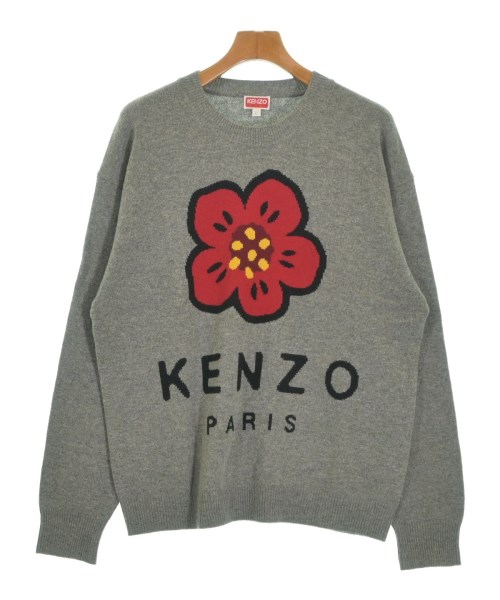 KENZO(ケンゾー)ニット・セーター グレー サイズ:L/2200640003104