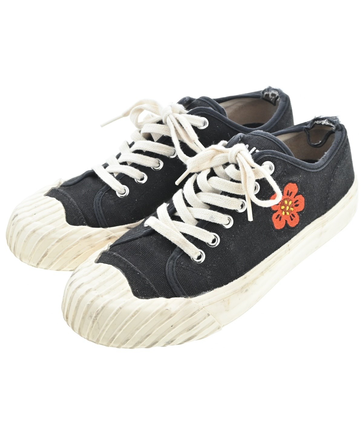 KENZO（ケンゾー）スニーカー 黒 サイズ:EU37(23.5cm位) レディース