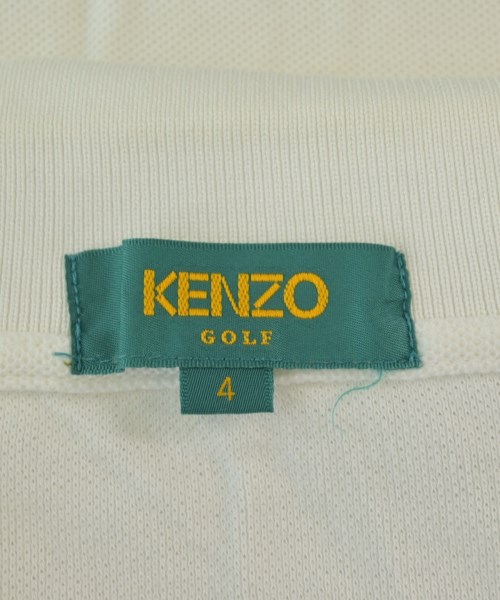 KENZO（ケンゾー）ポロシャツ 白 サイズ:4(XL位) メンズ/2200649472116