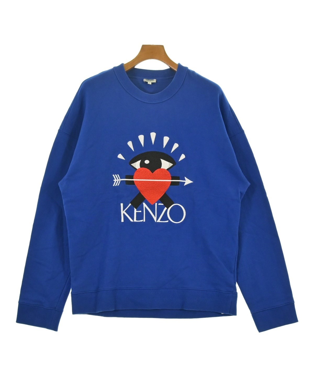 Kenzo Paris ロゴスウェット M 青 KENZO（ケンゾー）スウェット 青 サイズ:L メンズ/2200649504015