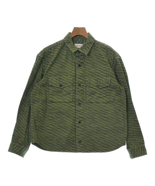 KENZO(ケンゾー)カジュアルシャツ 緑 サイズ:M/2200653583112