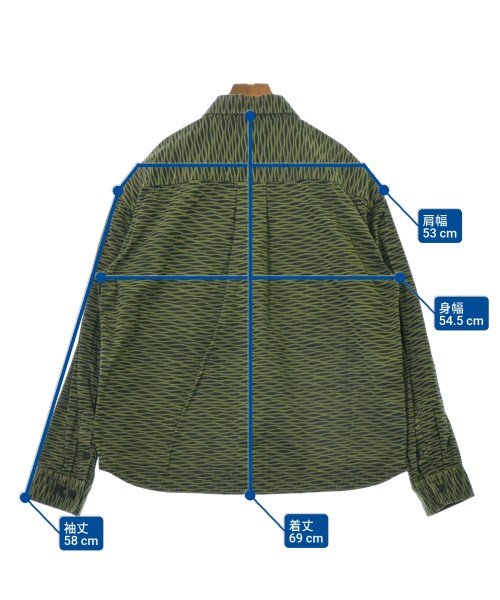 KENZO（ケンゾー）カジュアルシャツ 緑 サイズ:M メンズ/2200653583112