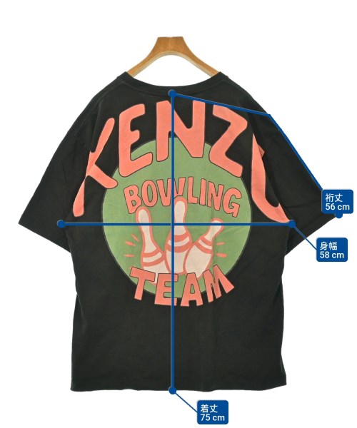 KENZO（ケンゾー）Tシャツ・カットソー 黒 サイズ:XXL メンズ/2200653583150