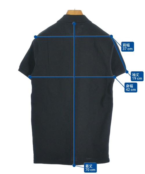 KENZO（ケンゾー）ポロシャツ 黒 サイズ:XS メンズ/2200654059074