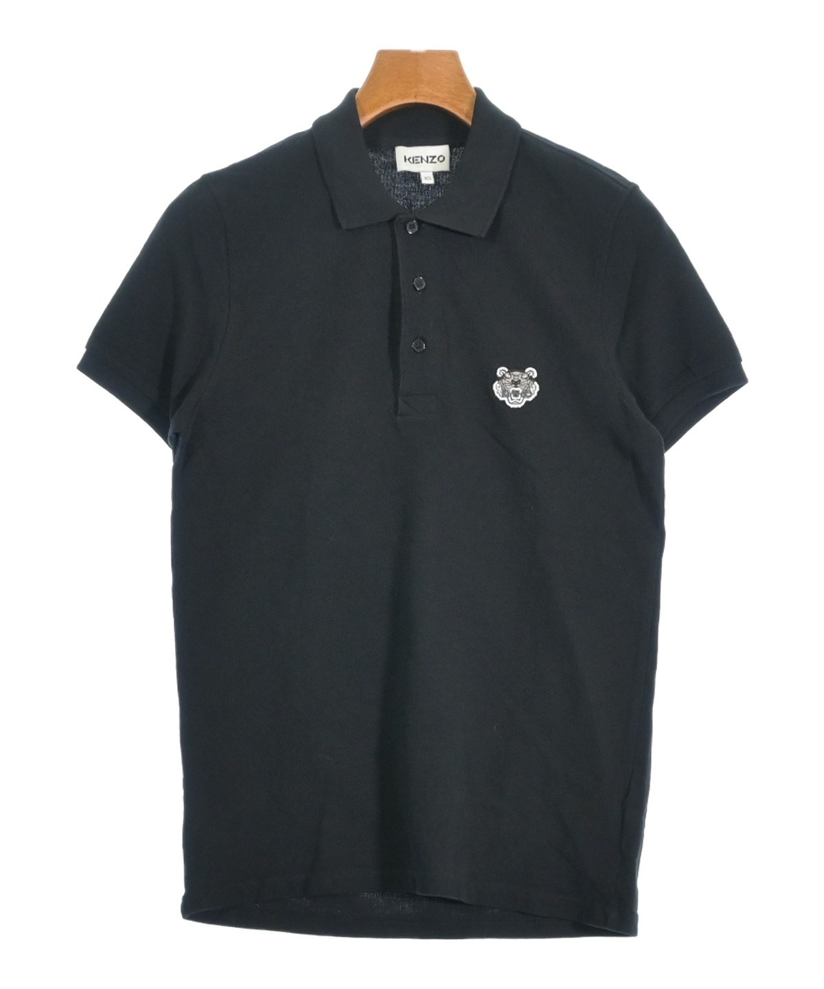 KENZO（ケンゾー）ポロシャツ 黒 サイズ:XS メンズ/2200654059074