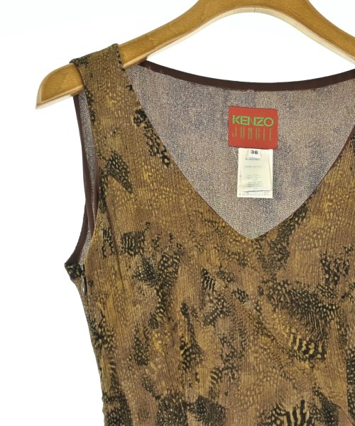 KENZO（ケンゾー）ワンピース 茶 サイズ:38(S位) レディース/2200702249051