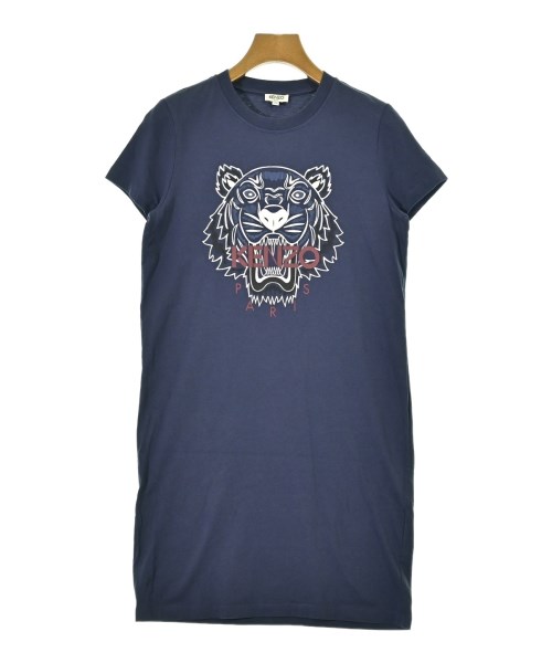 KENZO(ケンゾー)ワンピース 紺 サイズ:XS/2200702449024