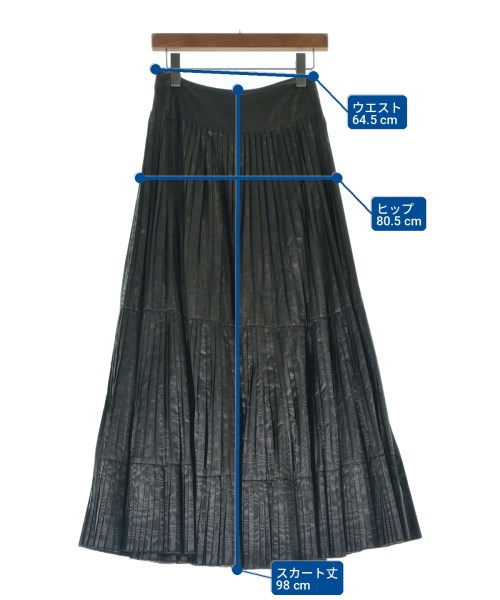 KENZO（ケンゾー）ロング・マキシ丈スカート 黒 サイズ:40(M位) レディース/2200704395039