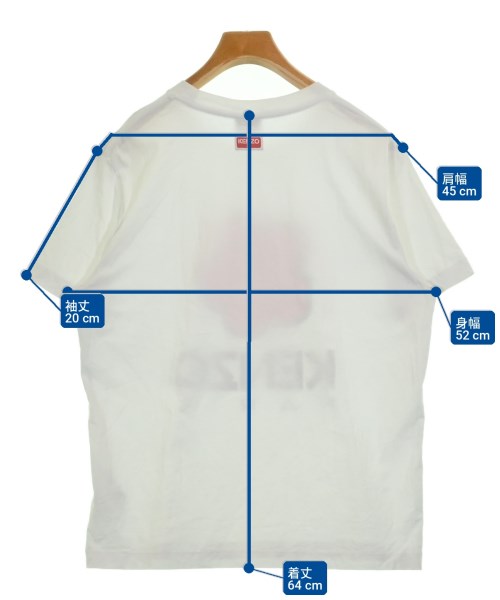 KENZO（ケンゾー）Tシャツ・カットソー 白 サイズ:L メンズ/2200706679052