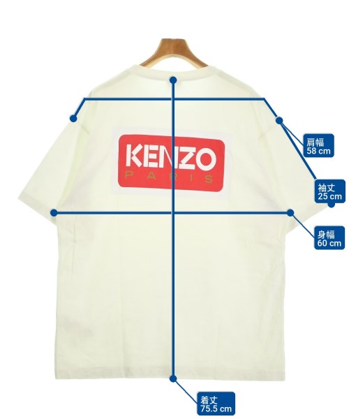 KENZO（ケンゾー）Tシャツ・カットソー 白 サイズ:XL メンズ/2200708563076