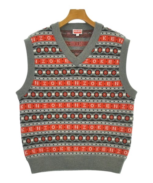 KENZO(ケンゾー)ベスト グレー サイズ:M/2200666014177