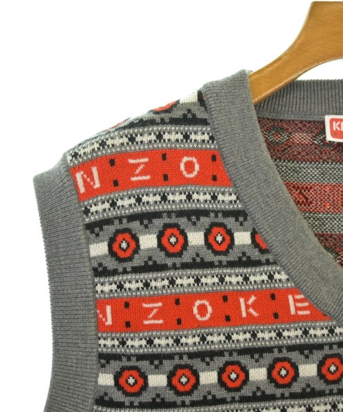 KENZO（ケンゾー）ベスト グレー サイズ:M メンズ/2200666014177