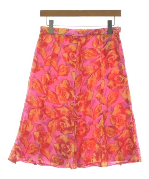 KENZO(ケンゾー)ひざ丈スカート ピンク サイズ:40(M位)/2200666202017