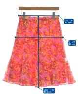 KENZO（ケンゾー）ひざ丈スカート ピンク サイズ:40(M位) レディース/2200666202017