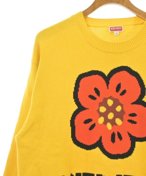 KENZO（ケンゾー）ニット・セーター 黄 サイズ:M メンズ/2200666420015