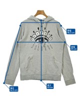KENZO（ケンゾー）パーカー グレー サイズ:S レディース/2200664139049