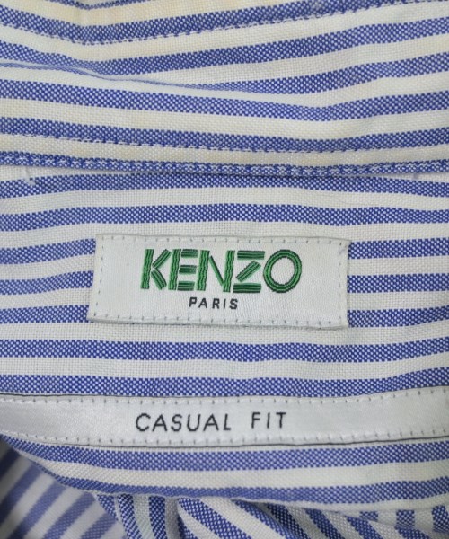 KENZO（ケンゾー）カジュアルシャツ 青 サイズ:M メンズ/2200667683051