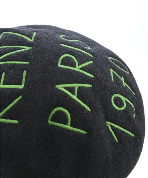 KENZO（ケンゾー）ハンチング・ベレー帽 黒 サイズ:U メンズ/2200668380010