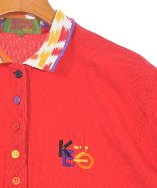 KENZO（ケンゾー）ポロシャツ 赤 サイズ:2(M位) レディース/2200670533015