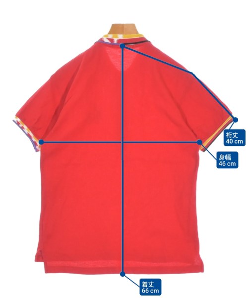 KENZO（ケンゾー）ポロシャツ 赤 サイズ:2(M位) レディース/2200670533015