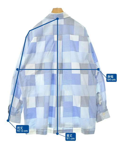 KENZO（ケンゾー）カジュアルシャツ 青 サイズ:L メンズ/2200670998418