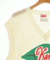 KENZO（ケンゾー）ベスト 白 サイズ:L メンズ/2200732866068