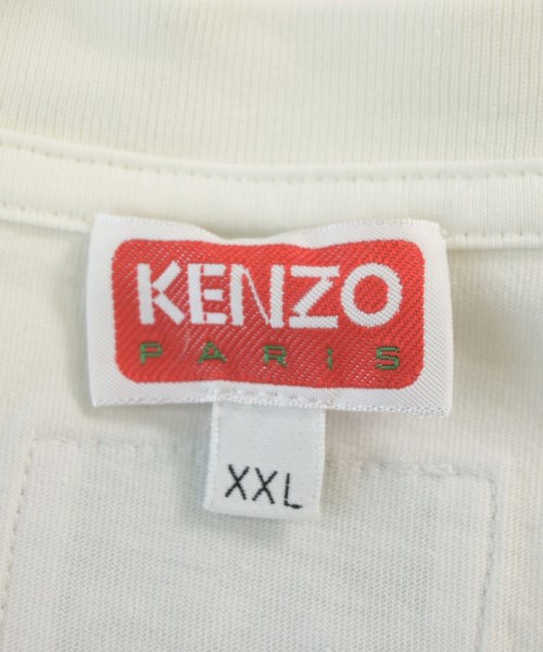 KENZO（ケンゾー）Tシャツ・カットソー 白 サイズ:XXL メンズ/2200719898129