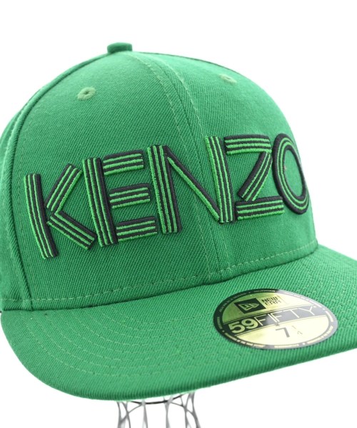 KENZO（ケンゾー）キャップ 緑 サイズ:57.7cm メンズ/2200722844069