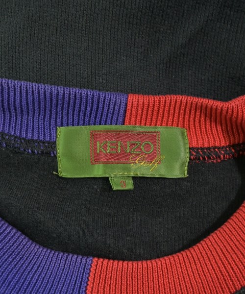 KENZO（ケンゾー）スウェット 黒 サイズ:3(L位) メンズ/2200727220028
