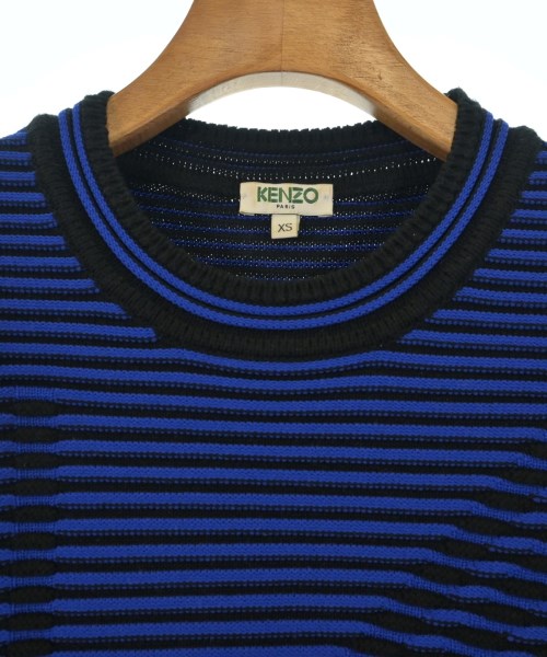 KENZO（ケンゾー）ニット・セーター 青 サイズ:XS レディース/2200728020269