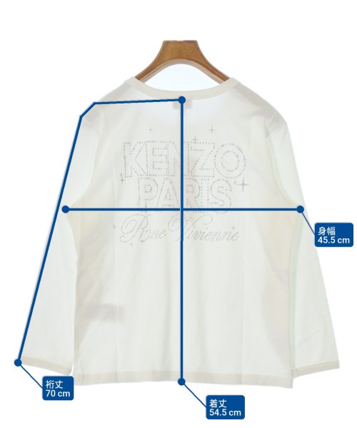 KENZO（ケンゾー）Tシャツ・カットソー 白 サイズ:L レディース/2200683497038