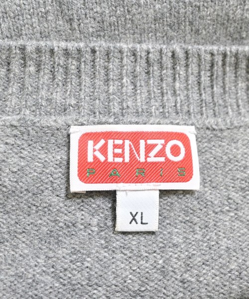 KENZO（ケンゾー）ニット・セーター グレー サイズ:XL メンズ/2200683964066